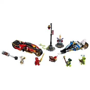 

Designer Lego nindzyago motorcycle-blade Kaya and snowmobile Zeina