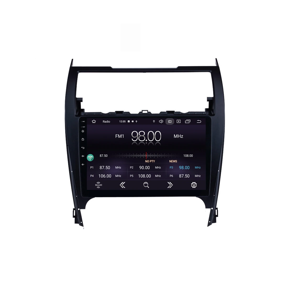 Android 9,0 ram 2G Автомобильный gps dvd-плеер для toyota camry usa mid-east 2012 Автомобильный Радио Мультимедиа Навигация стерео, головное устройство
