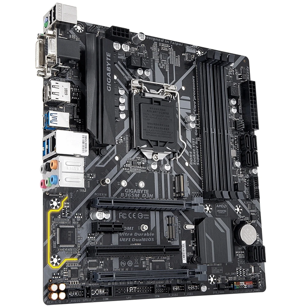 Материнская плата Gigabyte B365M D3H