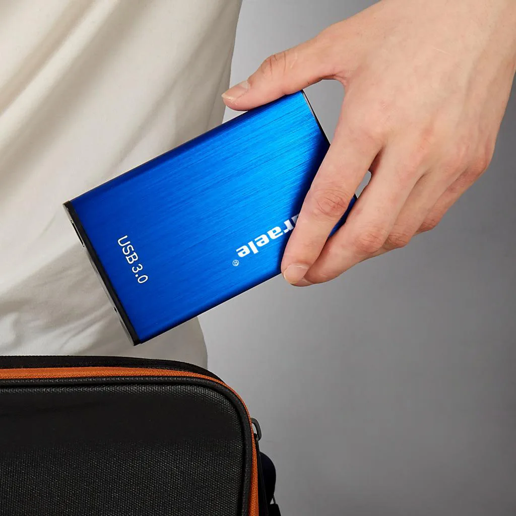 USB 3,0 внешний жесткий диск 500 Гб/1 ТБ/2 ТБ 2,5 дюйма 5 Гбит/SATA Данные HDD кейс для хранения ультра тонкий и компактный размер идеально подходит