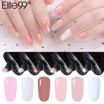 

Elite99 30ml Transparent Clear Poly Gel Finger Extension Crystal Jelly Nail Gel Camouflage Color Quick Building UV Gel