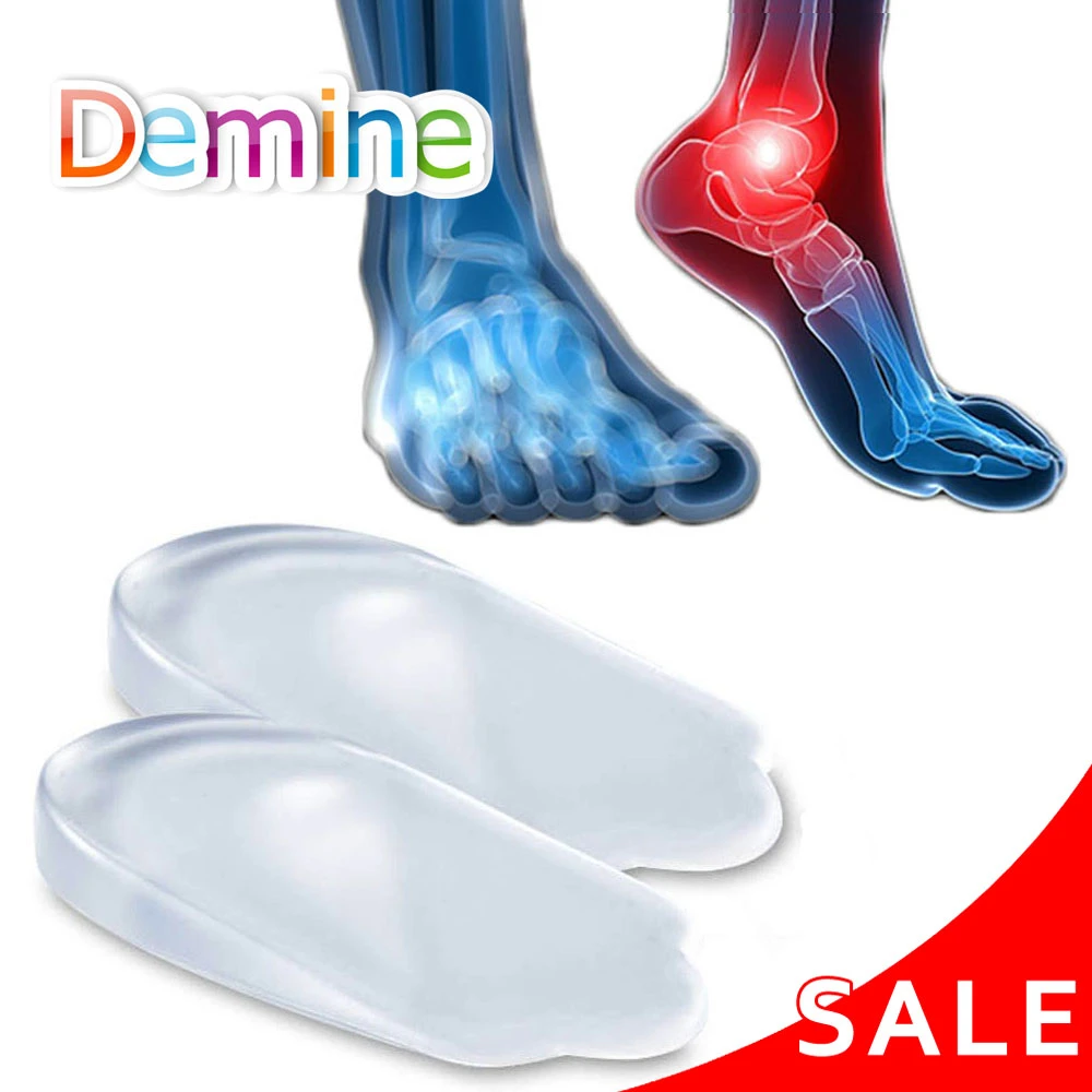 シリコーンゲルインソクッションバックパッドのための矯正 O X 脚踵骨痛み拍車整形外科足ケアヒールカップを挿入 Inserts Cushions Aliexpress