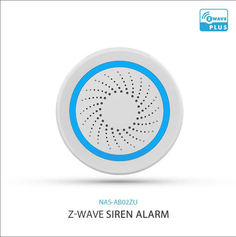 Z wave protocol wireless electronic mini siren alarm for house safety