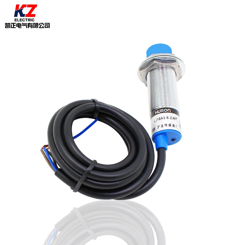 

5 шт. настоящего HURON LJ18A3-8-Z AY датчик приближения 24 В постоянного тока PNP три провода нормально закрытый M18