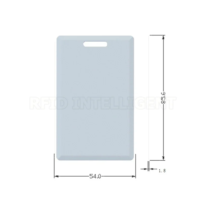 1 8 мм 125 кГц RFID T5577 Толстая пустая раскладушка карта M4305 перезаписываемая