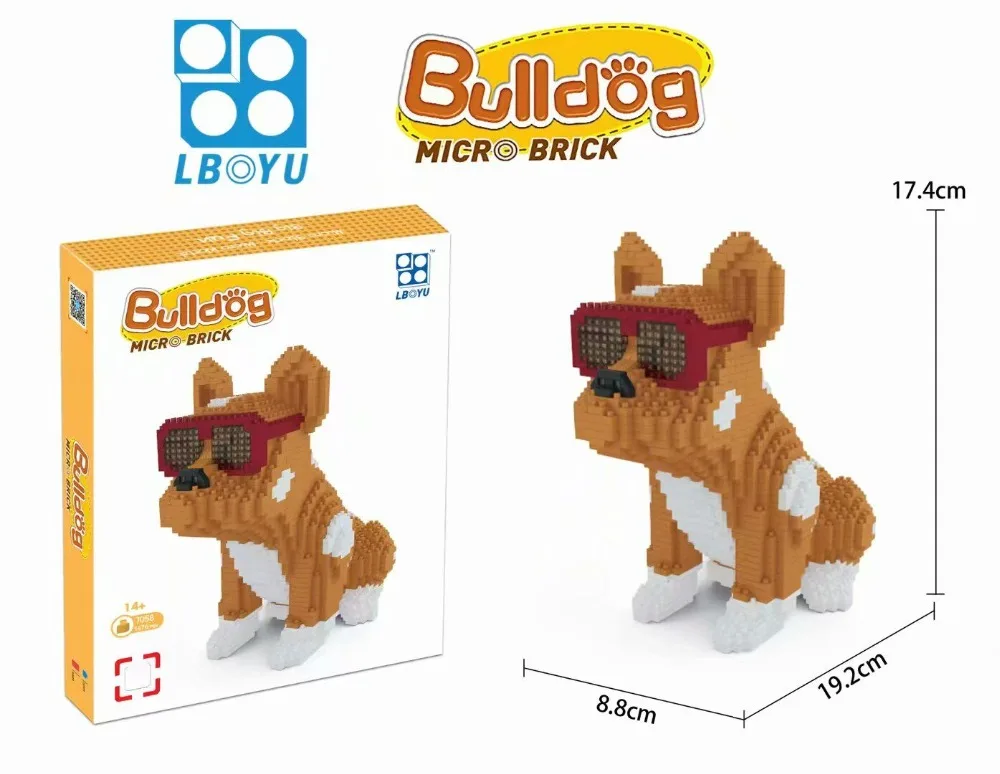 mini blocks Dog 7058
