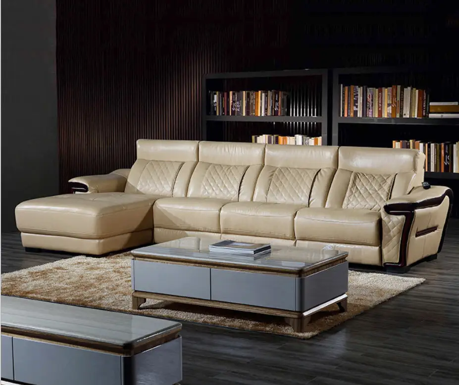 Диван для гостиной, набор диванов, диван для гостиной, массажер для дивана из натуральной кожи, cama puff asiento sala futon