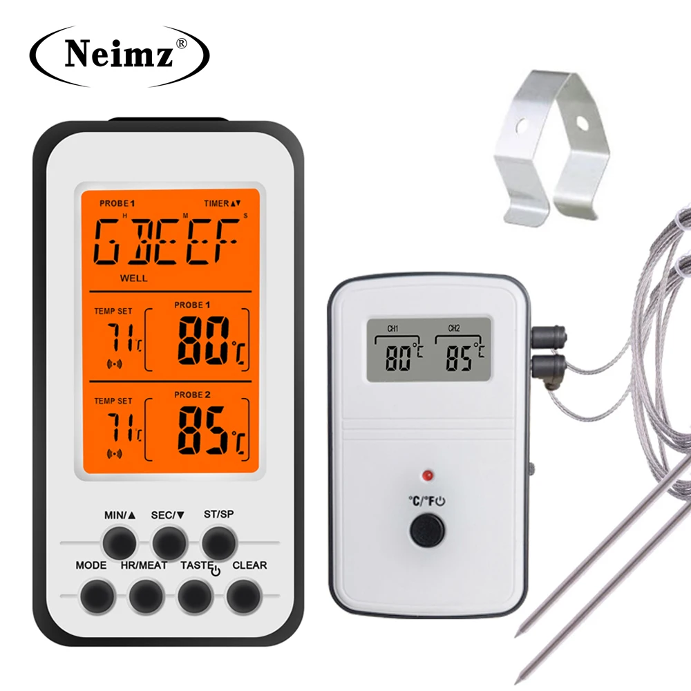 Цифровой кухонный термометр для барбекю|meat thermometer|bbq thermometer wirelessdigital bbq |