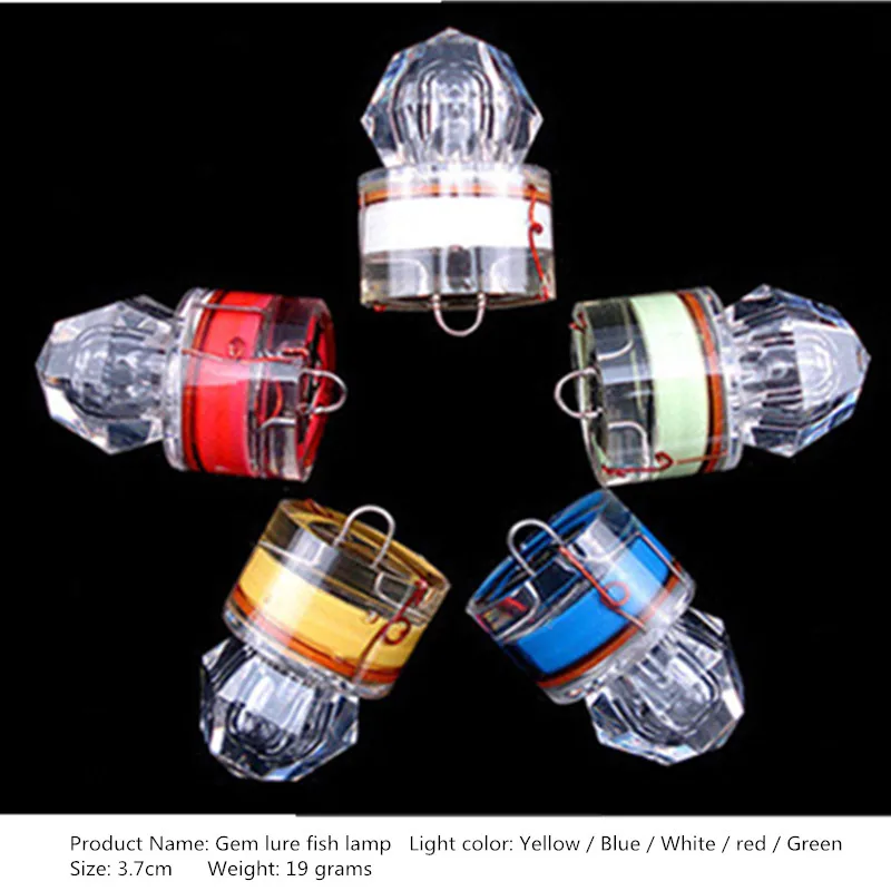

Deep Drop Fishing Light Multi Color Underwater Fish Attracting Indicator Lure LED Fishing Flash Light Bait Fishing Led Light
