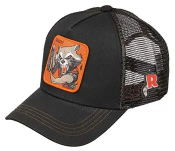 

Capslab - Gorra Negra Rocket Raccoon Marvel - ROC4