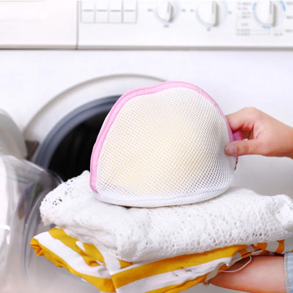 2018 1Pc Lingerie Bra Underwear Delicate Clothes Washing Laundry Mesh Net Bag Zippered