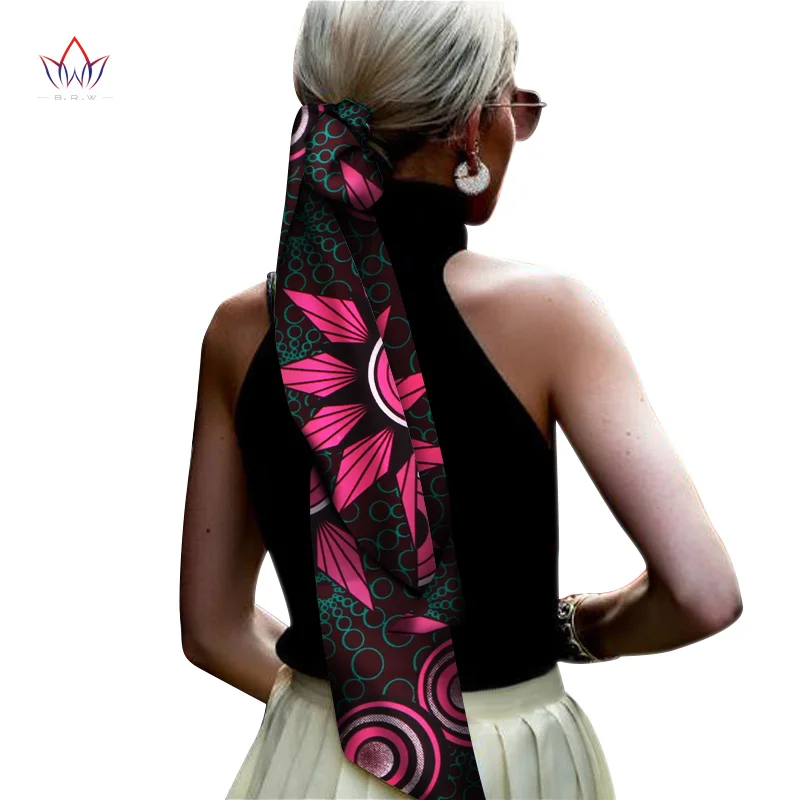 BRW Boho шикарная африканская лента для волос с узлом плетеная аксессуары вощеная