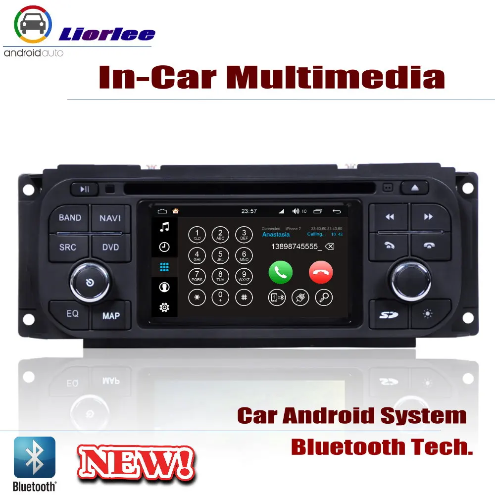 Для Jeep Grand Cherokee 1999 2004 Автомобильная Android gps навигация dvd плеер Радио стереосистема