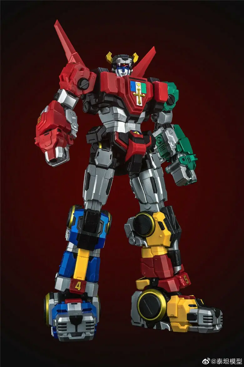Titan модель TP01 король зверей голион VOLTRON содержит светодиодный светильник сплав фигурка робота