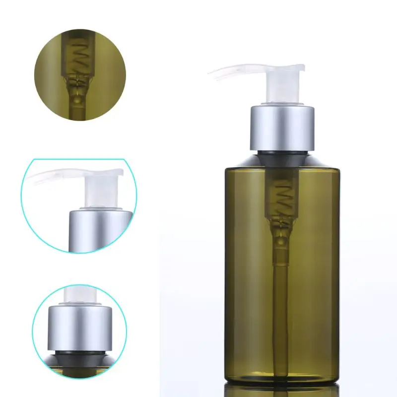 

100ml PET Emulsion Pump Bottle Shampoo Moisture Cosmetic Packaging Bottle E65F