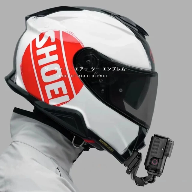 Fixation GoPro casque moto shoei raid 2 GT air - Équipement moto