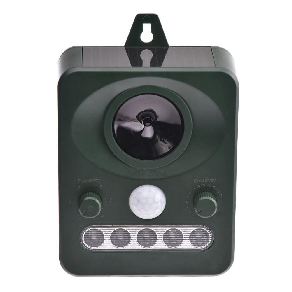 

(Amazon Canada banned)(Amazon Canada banned)Waterproof Solar Powered Ultrasonic Animal Repeller For Driving Away Dogs Cats Birds