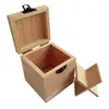 4 Grid Eco-Friendly Solid Wood Essential Oil Bottles Storage Box Oil Bottle Packing Box Protective Wooden Storage Case 2