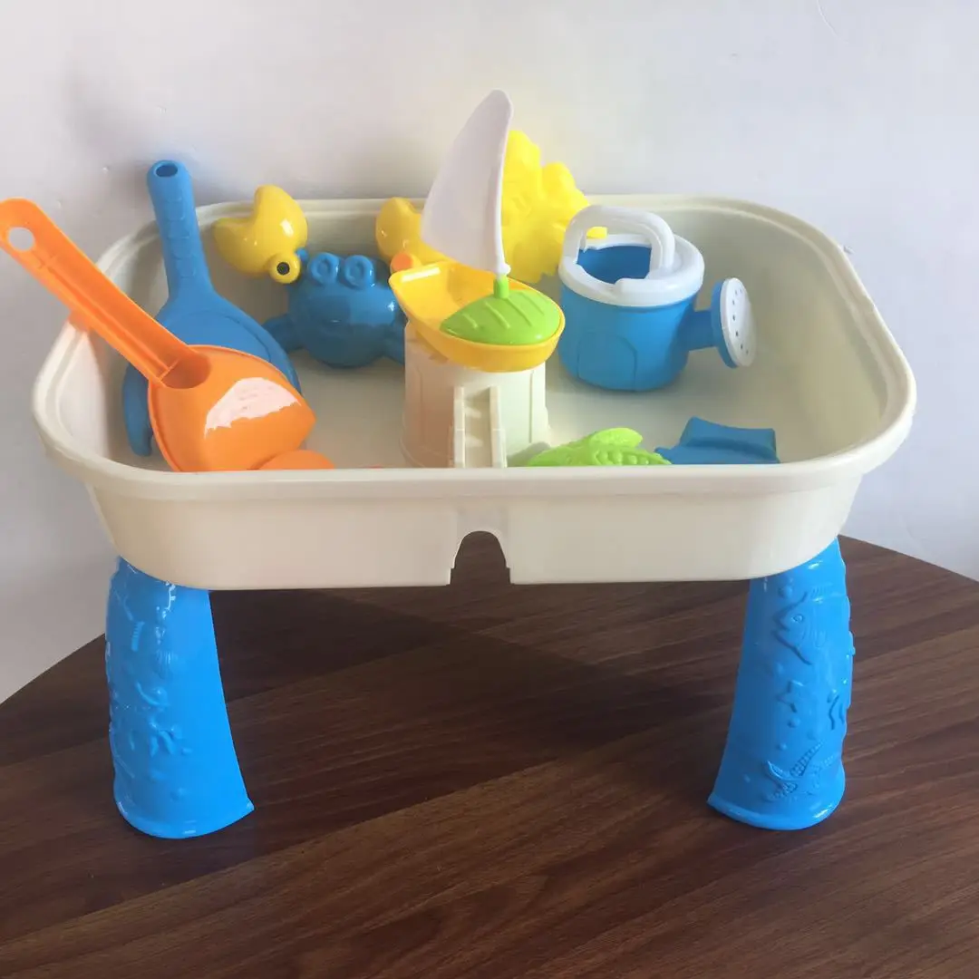 

New Style Summer Multi-functional Toy Children Joy Beach Table Baby Play with Water Beach Toys