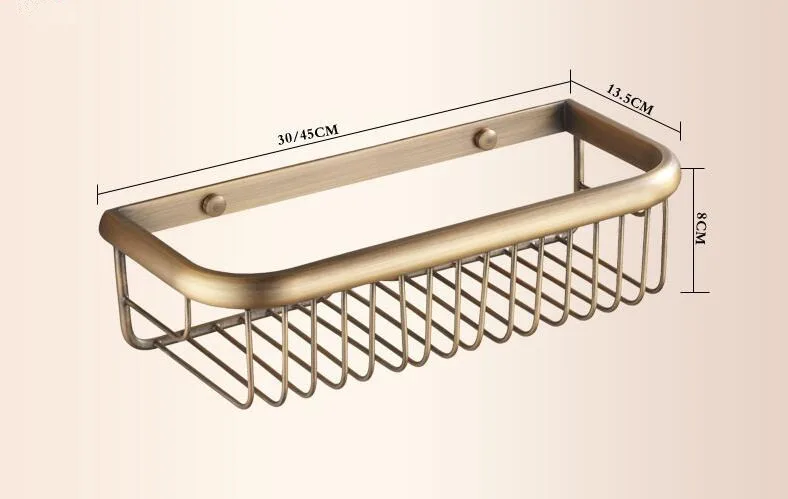 Настенная полка для ванной комнаты, держатель для корзины, латунная угловая полка, держатель для ванной комнаты, держатель для мыла, аксессуары для ванной комнаты