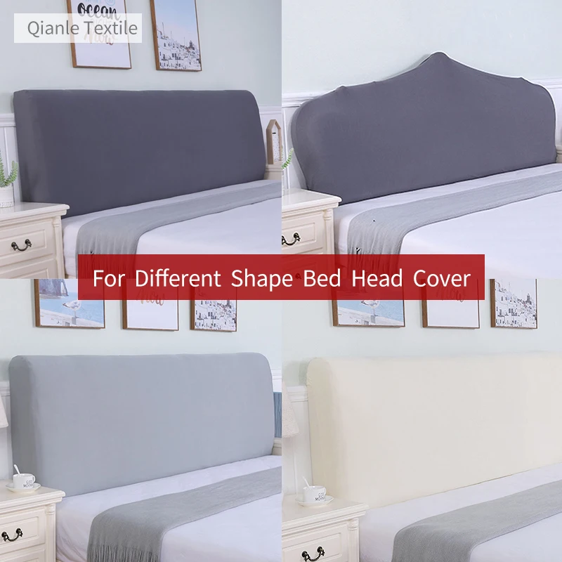 Testa di Copertura Corto in Peluche Copri-testiera all-Inclusive Elastico Nordico Testata Copertura King Size Stampato Copriletto Morbido Letto Testa Posteriore di Protezione,A-Length:120cm