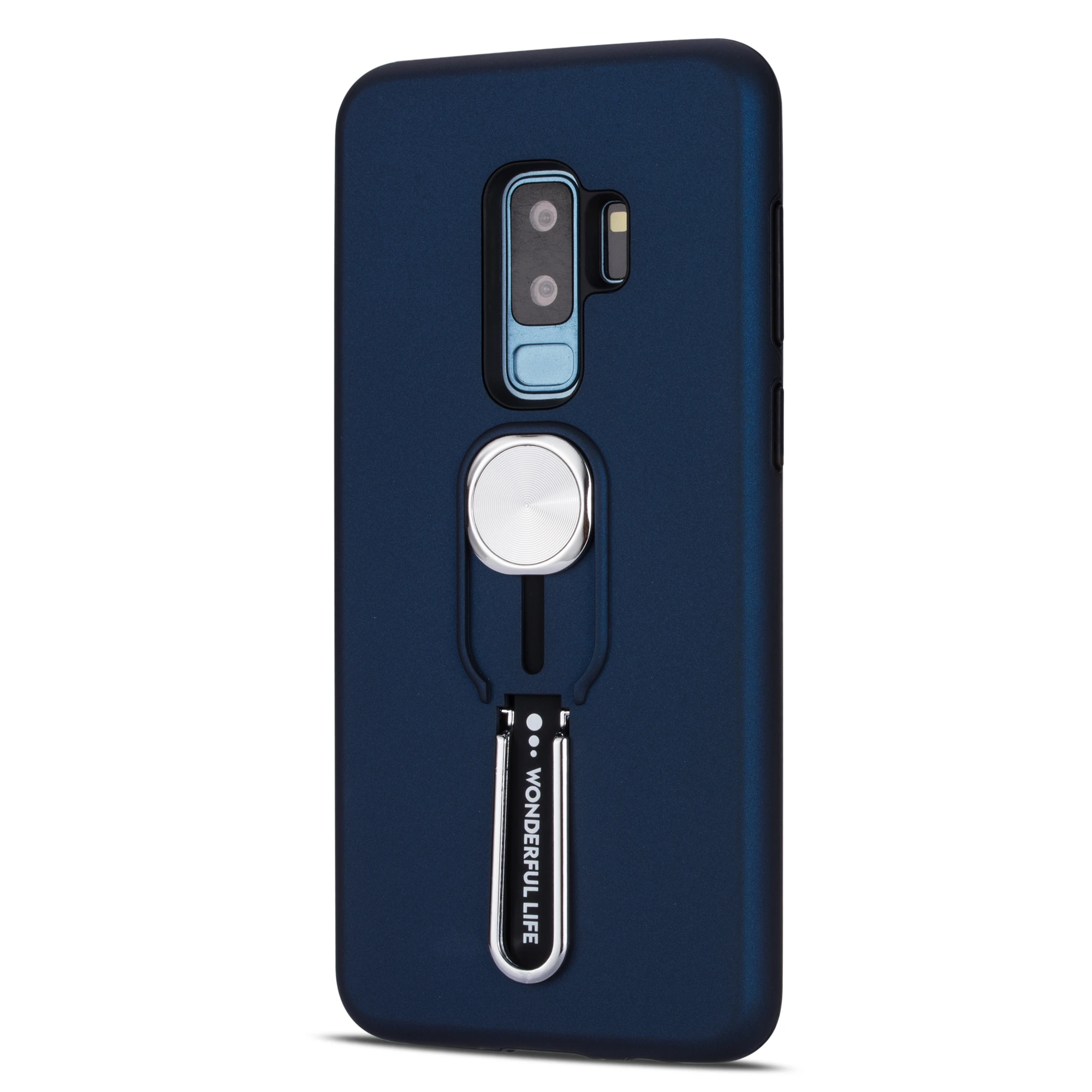 Для samsung Galaxy A72018 A750 A40s A10 A20 A30 A50 A30s A50s A70 M10 M20 M30 чехол с круглой пряжкой; кронштейн 2 в 1TPU+ PC Резина