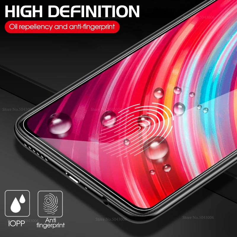 Закаленное стекло пленка для Xiaomi Redmi 8 Note Pro прозрачная защитная экрана