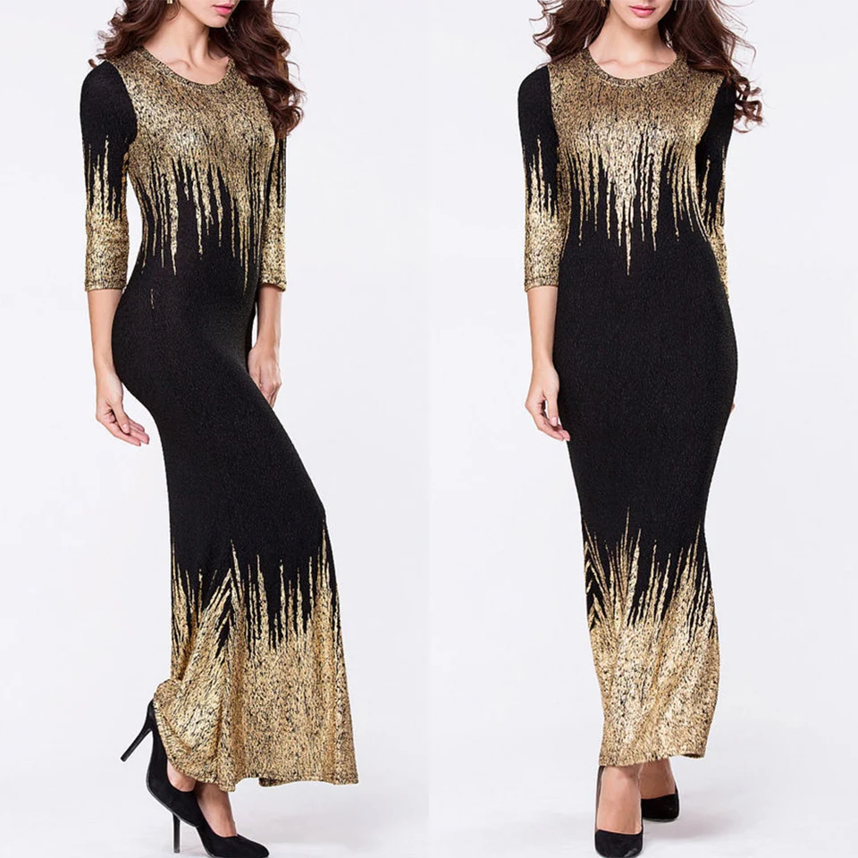 tight black dress with sleeves