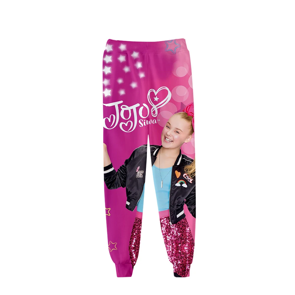 Новинка JOJO SIWA 3D спортивные штаны с принтом, штаны для бега для мужчин/женщин, модная уличная одежда, длинные штаны,, повседневные трендовые штаны в стиле хип-хоп