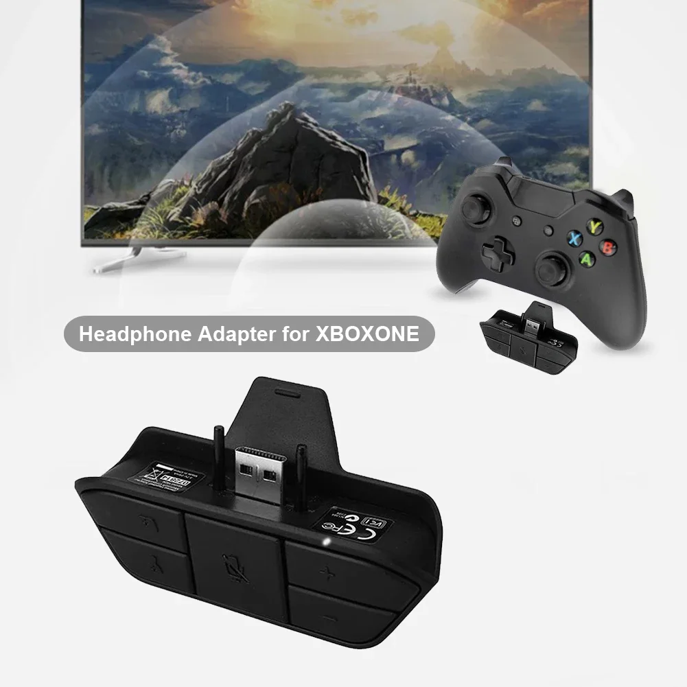 Stereo-Headset-Adapter für Microsoft Xbox One Controller, Headset-Audio-Kopfhörer-Konverter für Xbox One Controller_voghion.com
