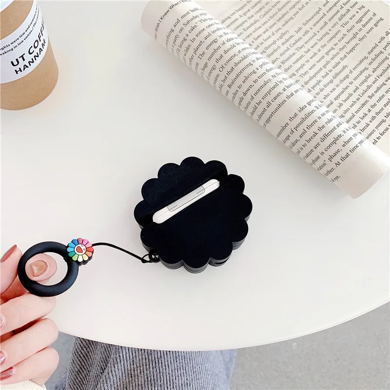 Силиконовый чехол с подсолнухами для Apple Airpods 3 2 1, чехол, чехлы для наушников для Airpods Pro, чехол s Для Air Pod Pro, чехол 3D