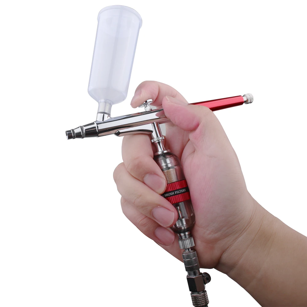 7cc 9cc 20cc 40cc Airbrush Detachable Fluid Cup For Gravity Feed Paint Spary Gun Air Brush Accessories Easy Clean 6