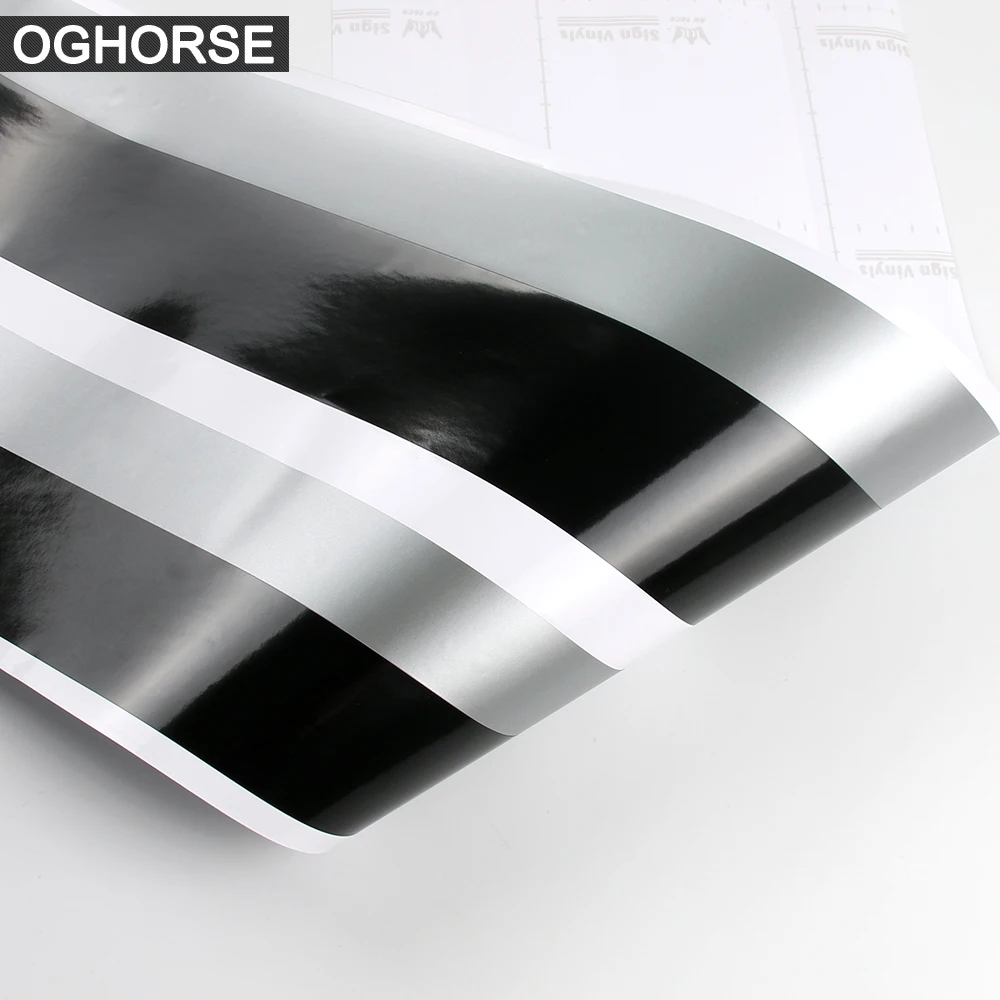 2pcs Black-Grey for BMW X4 G02 2018-Present Car Styling Body Side Skirt Performance Stripes Decal Stickers Accessories