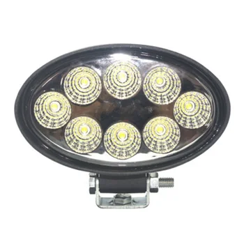

Truck LED Work Light Oval Driving Lamp Vehicle Waterproof 6000K Shockproof