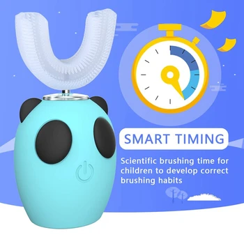 

Ultrasonic Kids Electric Toothbrush,U Type Whitening Toothbrush,IPX7 Waterproof,3-7 Years