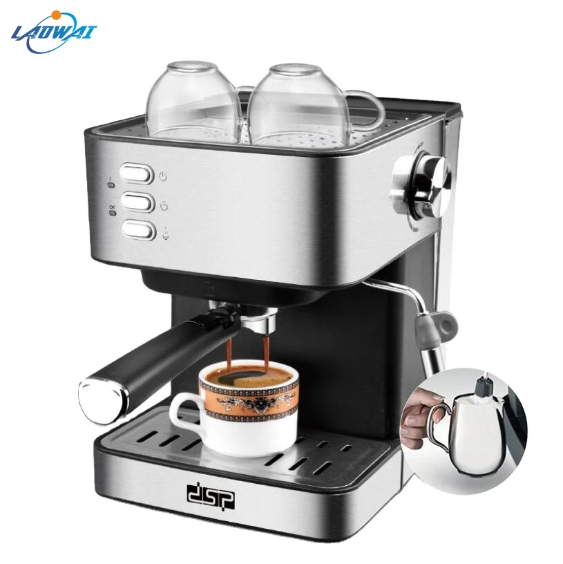 Coffee Maker Espresso Coffee Machine Semiautomatic Steam Foam Machine
