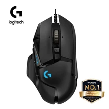 Logitech G502 HERO Professional Gaming Mouse 16000DPI Gaming Programming Mouse Adjustable Light Synchronizatio For Mouse Gamer