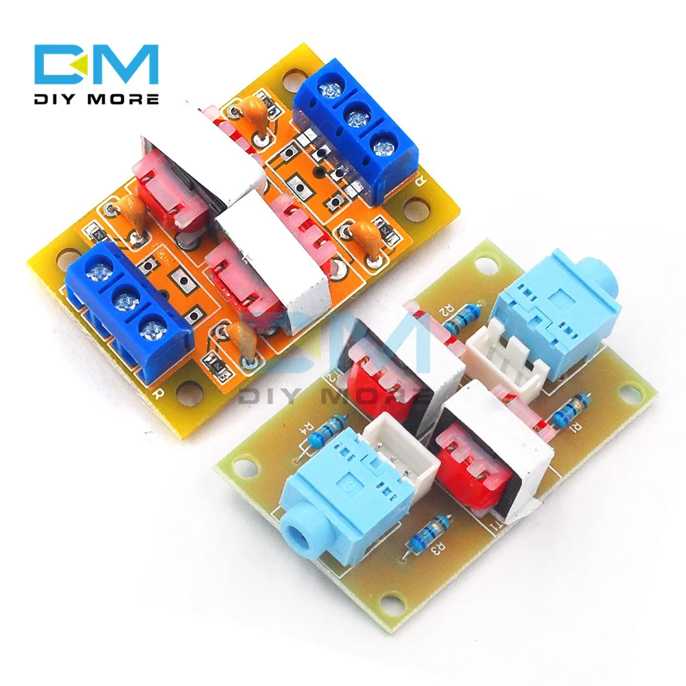 AOOOWER XH-M372 Stereo Auditory Isolator Device Vehicle Common Ground Eliminating Noise