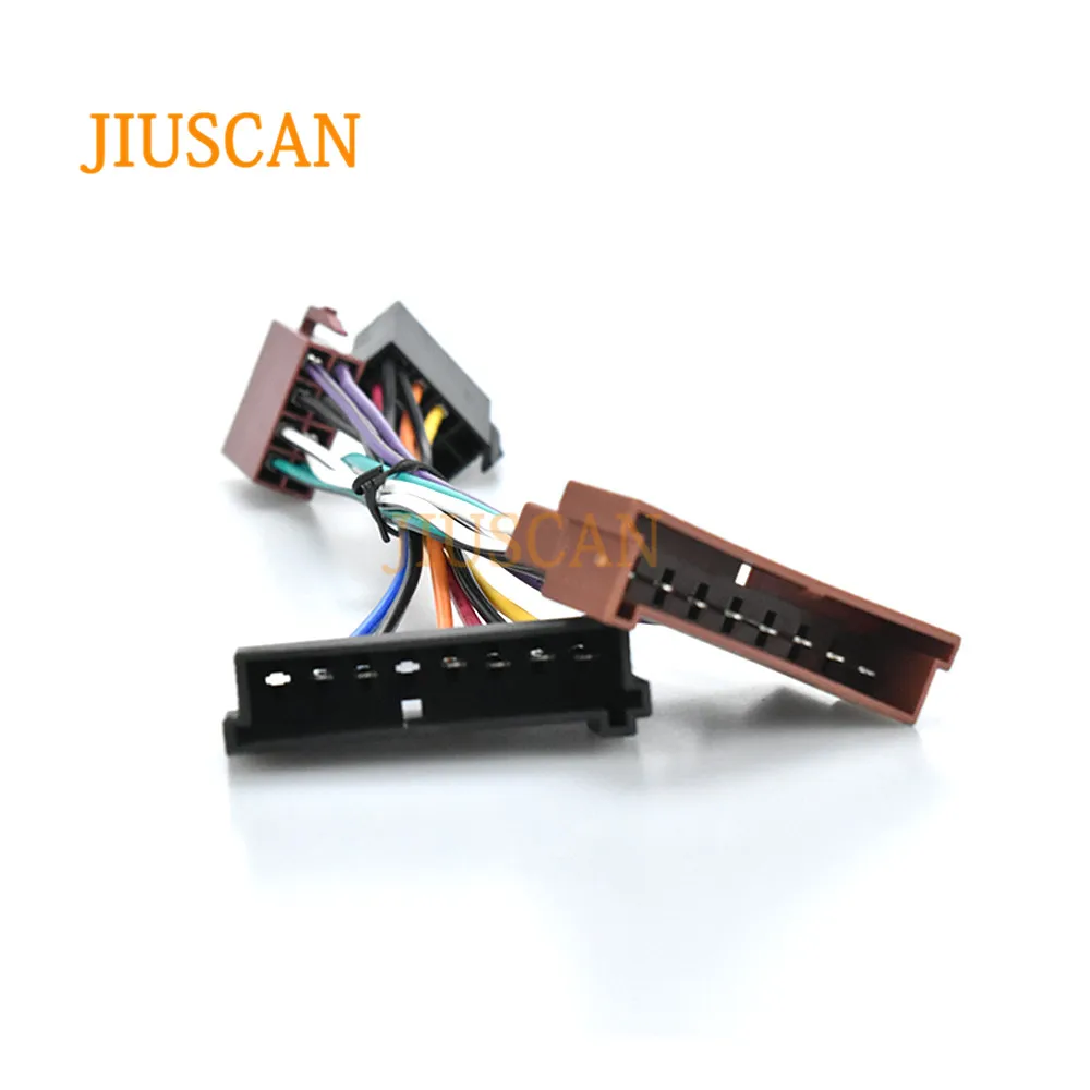 JIUSCAN 12-009 ISO радио жгут проводов адаптер Разъем для FORD для JAGUAR для LINCOLN для MERCURY(выберите модели