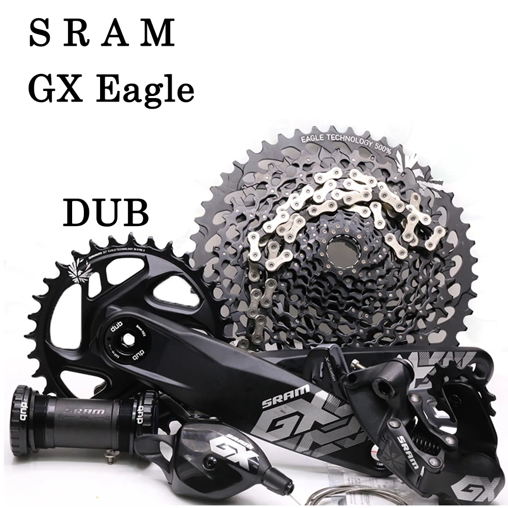 Achetez des Sram GX Eagle Pédalier 32T 12V 170mm DUB Carbone - Noir Achetez des Sram GX Eagle Pédalier 32T 12V 170mm DUB Carbone - Noir