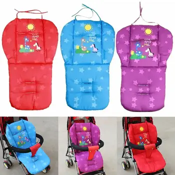 

Newborn Baby Stroller Pad Carriage Cotton Pad Stroller Child Prams Pushchair Mat Padding Seat Cushion Breathable Pram Mat