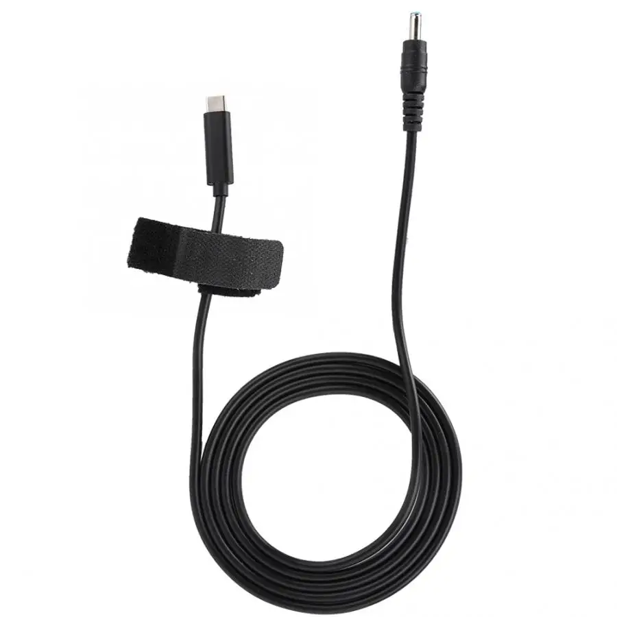 DC кабель со штекерами 19 в 65 Вт PD индукционный чип USB к DC кабель 4,5 мм x 3,0 мм выход для hp TYPE-C аудио кабель