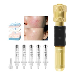 Professional Hyaluron Pressurized Pen 0.3ml Mesotherapy Gun High Pressure Facial Lip Mesoterapia Botox Injection Filler Atomizer
