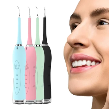 

Electric Tooth brush Head Dental Scaler Sonic Irrigador Whitening Teeth Tartar Remove Scaler with Mouth Mirror Teeth Irrigator
