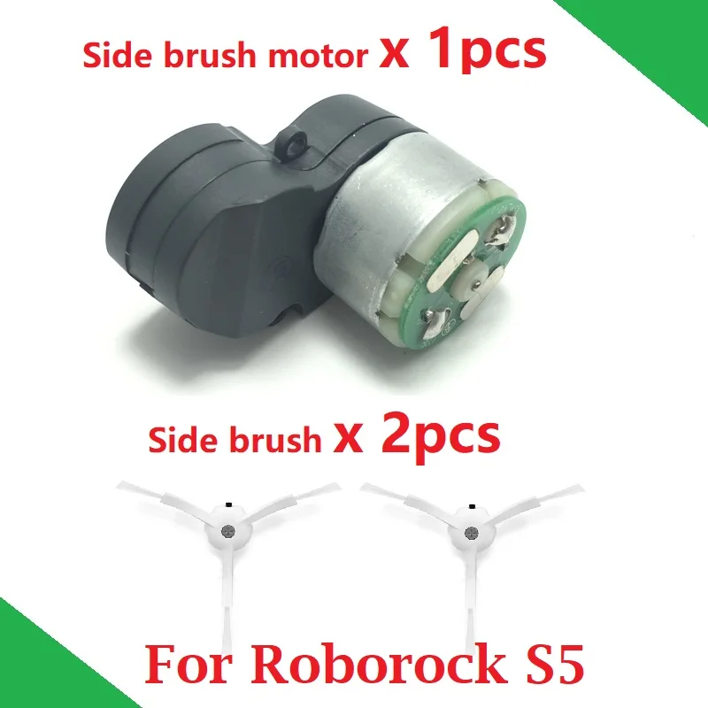 Vacuum cleaner Spare Parts Side Brush GearBox Motor Assembly for XIAOMI Roborock S50 S51 Xiaowa C10 E20 E25 with 2 | Бытовая техника