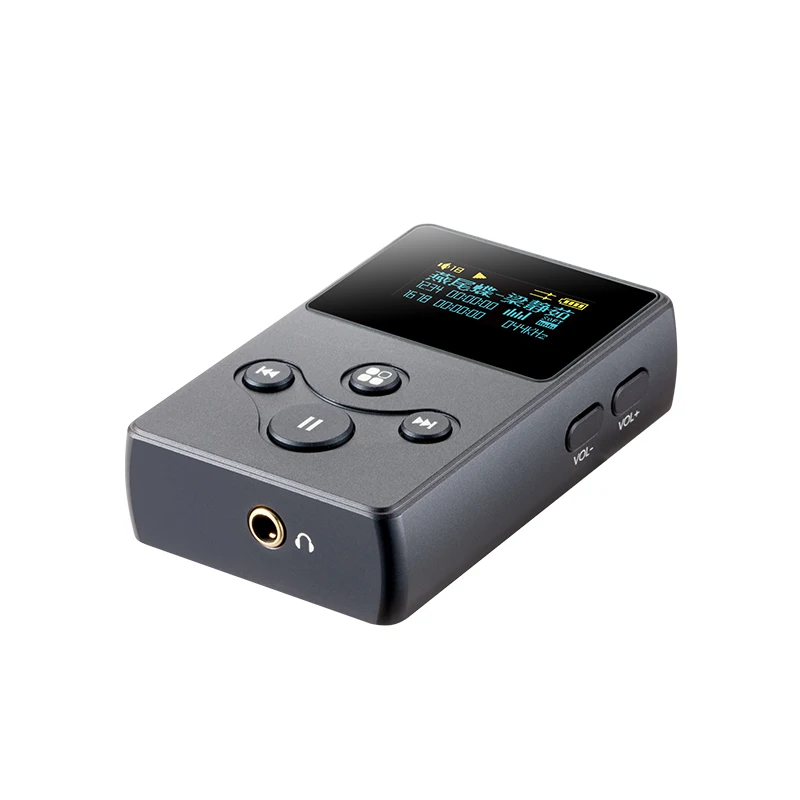 XDUOO-Lossless Leitor de música portátil, OLED MP3 Player, Hi-Res, DSD128, 24Bit, 192Khz, 128GB