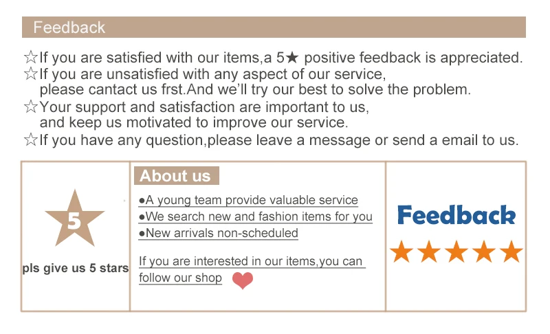 feed back