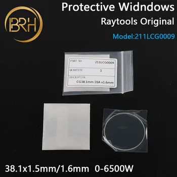 

10pcs/lot OriginalRaytools Laser Protective Lens Windows 38.1*1.5 /1.6mm 211LCG0009 Raytools 0-6500W BM114S Fiber Laser Cutting