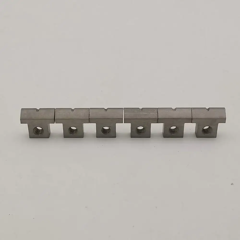 1 комплект 6 шт. седло Gotoh bridge из титанового сплава для электрогитары LP | Спорт и