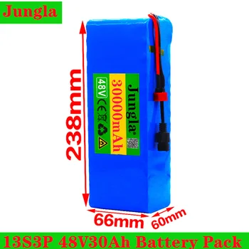 

New 48v 30000mAh 1000watt 13S3P 18650 Battery Pack MH1 54.6v E-bike bicicletta Elettrica Motorino batteria con 25A scarica BMS